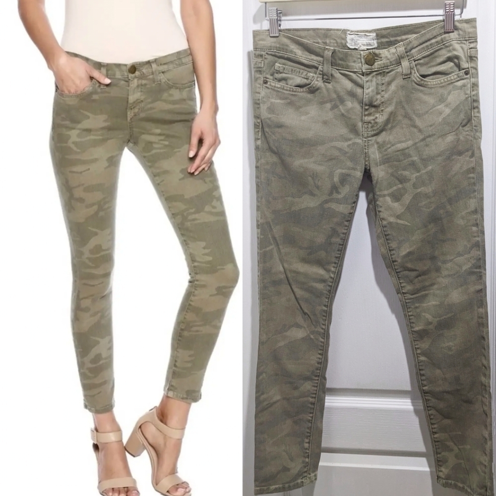 Current/Elliott | Stiletto Skinny Jeans in Army Camo US